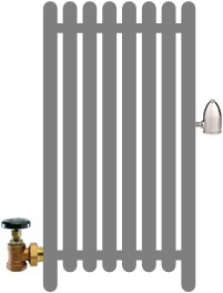 Radiator Single Vent